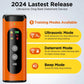 Ultrasonic Dog Repeller - 50FT Range Anti-Bark Training Device with LED Flashlight - Deribla Store