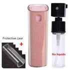 Portable Screen Cleaner Kit components including spray bottle and protective case.