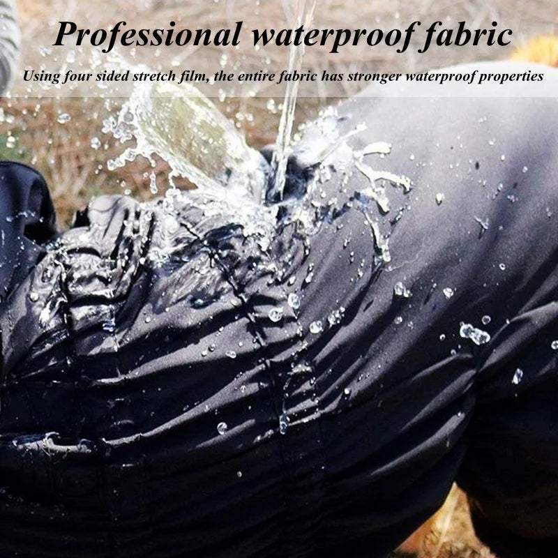 Waterproof Dog Raincoat - Reflective Winter Jacket with Hood for Small to Large Dogs - Deribla Store