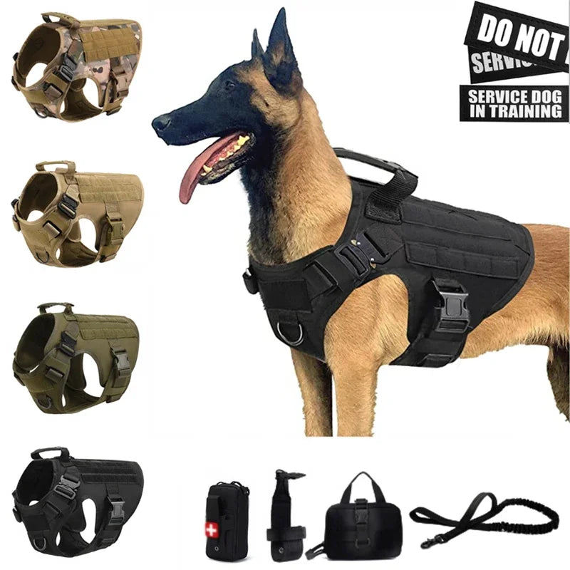 Tactical Military Dog Harness 