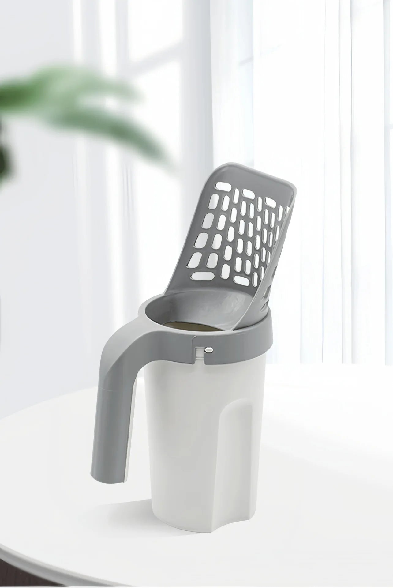 Cat Litter Scoop Shovel - Self-Cleaning Filter Toilet Garbage Picker with Waste Bags - Deribla Store