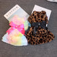 Winter Pet Clothes - Plush Leopard Print Dress Coat for Small Dogs & Cats - Deribla Store