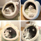 Cozy Pet Bed - Warm Washable Lounger Cushion for Cats & Small Dogs - Deribla Store