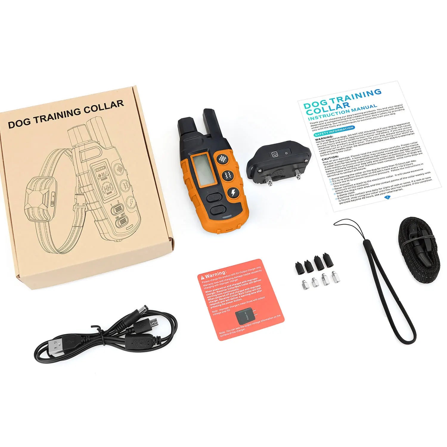 3300ft Waterproof Dog Training Collar - Remote Control for 5-120lbs Dogs - Deribla Store