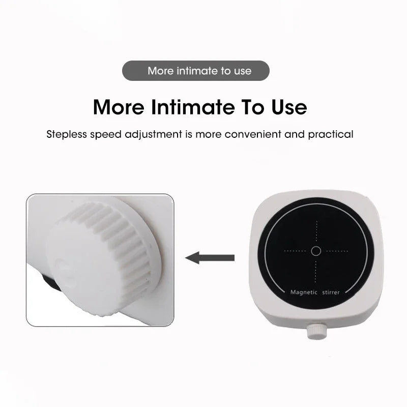 Magnetic Stirrer 2L 4000RPM USB - Lab Mixer Portable Plate - Deribla Store