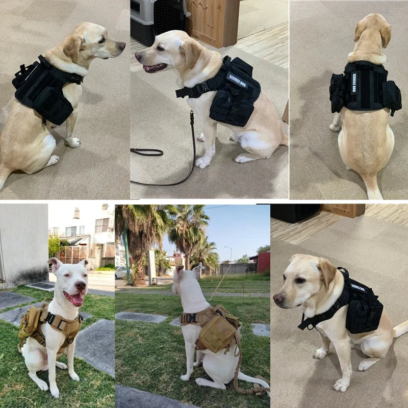 Tactical Military Dog Harness 