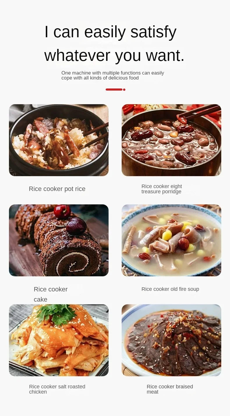 2L Portable Car Rice Cooker - 12V/24V Electric Mini Multicooker for Truck & Car Travel - Deribla Store