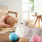 10cm Interactive Sisal Cat Scratching Ball Toy - Extra Large Rope Ball with Sound for Chewing & Playing - Deribla Store