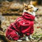 Waterproof Dog Raincoat - Reflective Winter Jacket with Hood for Small to Large Dogs - Deribla Store