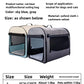Winter Warm Pet Tent - Foldable Dog House & Cat Carrier Bed - Deribla Store