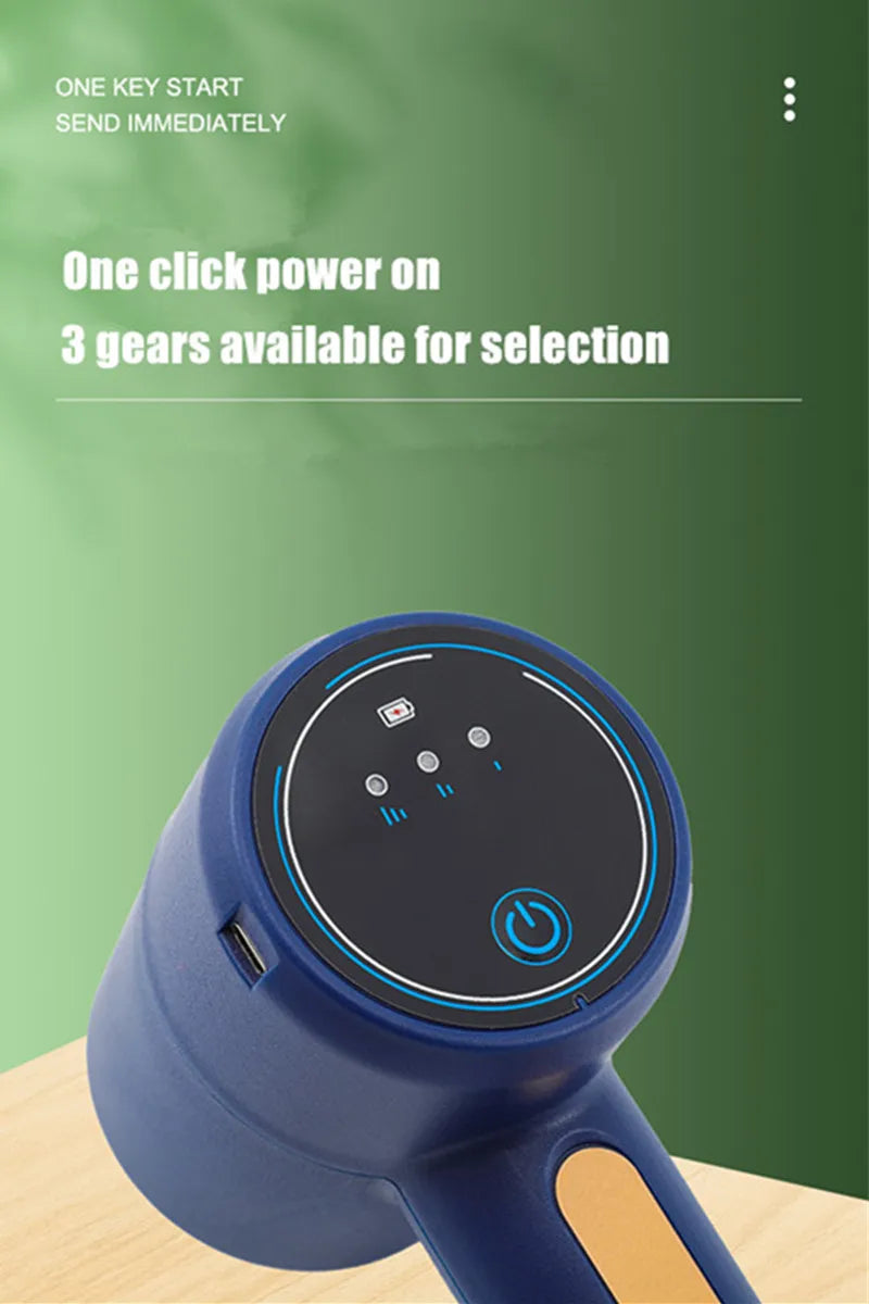 Electric Hand Mixer - 5-Speed Portable Egg Beater with Milk Frother & Dough Hooks - Deribla Store