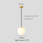 Gold 18cm / Cold White / China Mainland