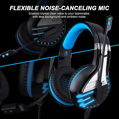 NPET HS10 3.5mm Wired Gaming Headphones With Microphone