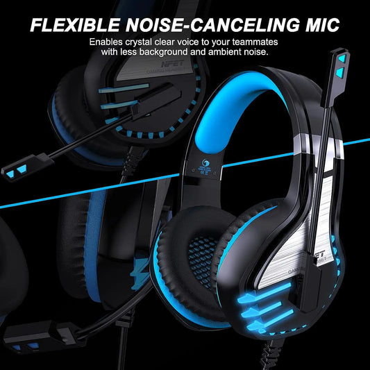 NPET HS10 3.5mm Wired Gaming Headphones With Microphone