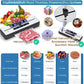 Vacuum Sealer Machine Pro Starter Kit - Built-in Cutter 5 Bags - Deribla Store
