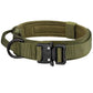 Tactical Dog Collar with Handle - Heavy-Duty Quick-Release Military Collar for Large Dogs - Deribla Store