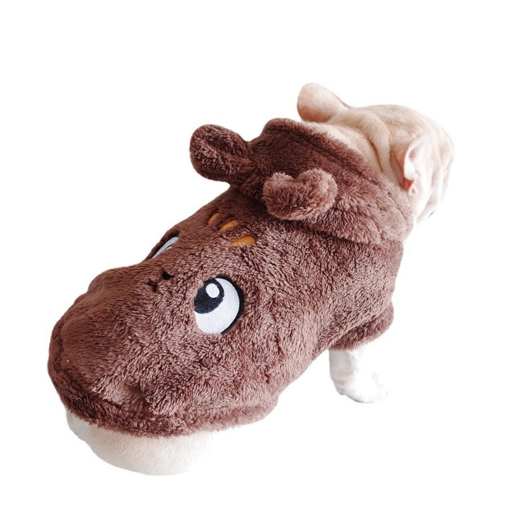 Winter Dog Hoodie - Warm Cotton Coat Jacket for Small to Medium Dogs - Deribla Store