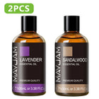Pure Plant Essential Oil - 100ml Aromatherapy 53 Scents