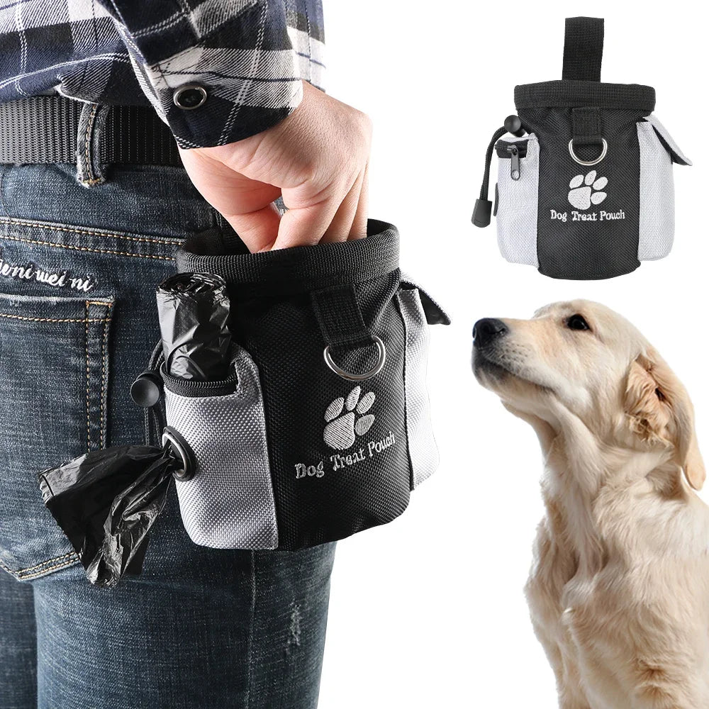Dog Treat Bag - Portable Training Pouch with Large Capacity - Deribla Store