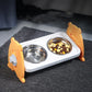 Elevated Tilted Pet Bowl
