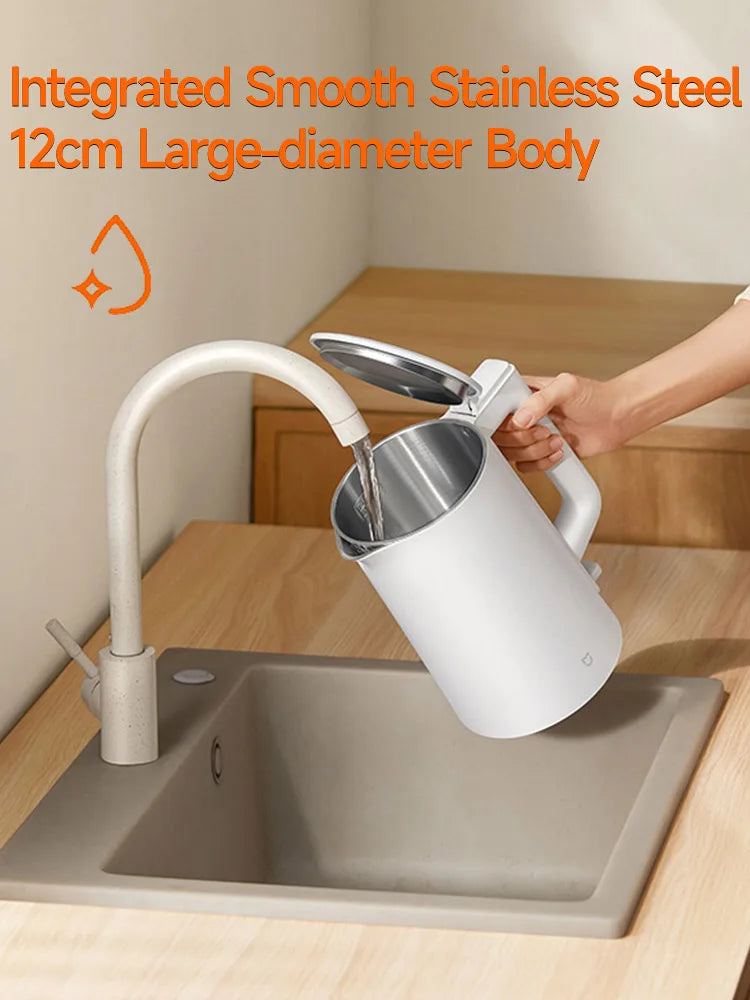 Xiaomi Electric Kettle N1 - 1500W 1.5L Double Layer with Fast Boil & Temperature Control - Deribla Store