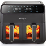 Air Fryer 10L Dual Zone - Double Basket Touchscreen 10-in-1 - Deribla Store
