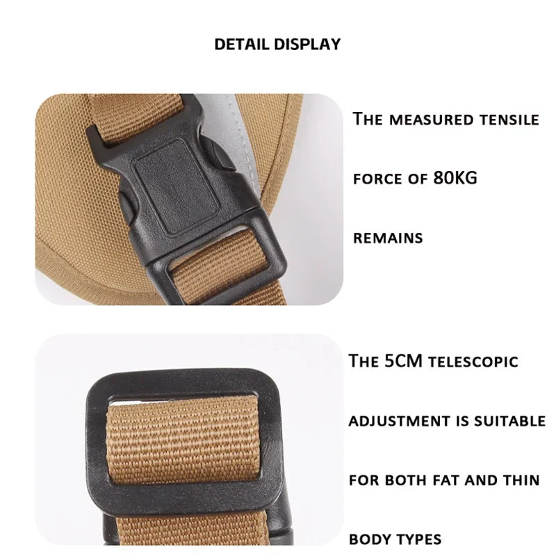 Tactical Dog Harness - Reflective No-Pull Vest for Large Dogs with Handle - Deribla Store