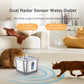 Smart Cat Water Fountain 4L - Wireless Dual Radar Stainless Steel Dispenser - Deribla Store