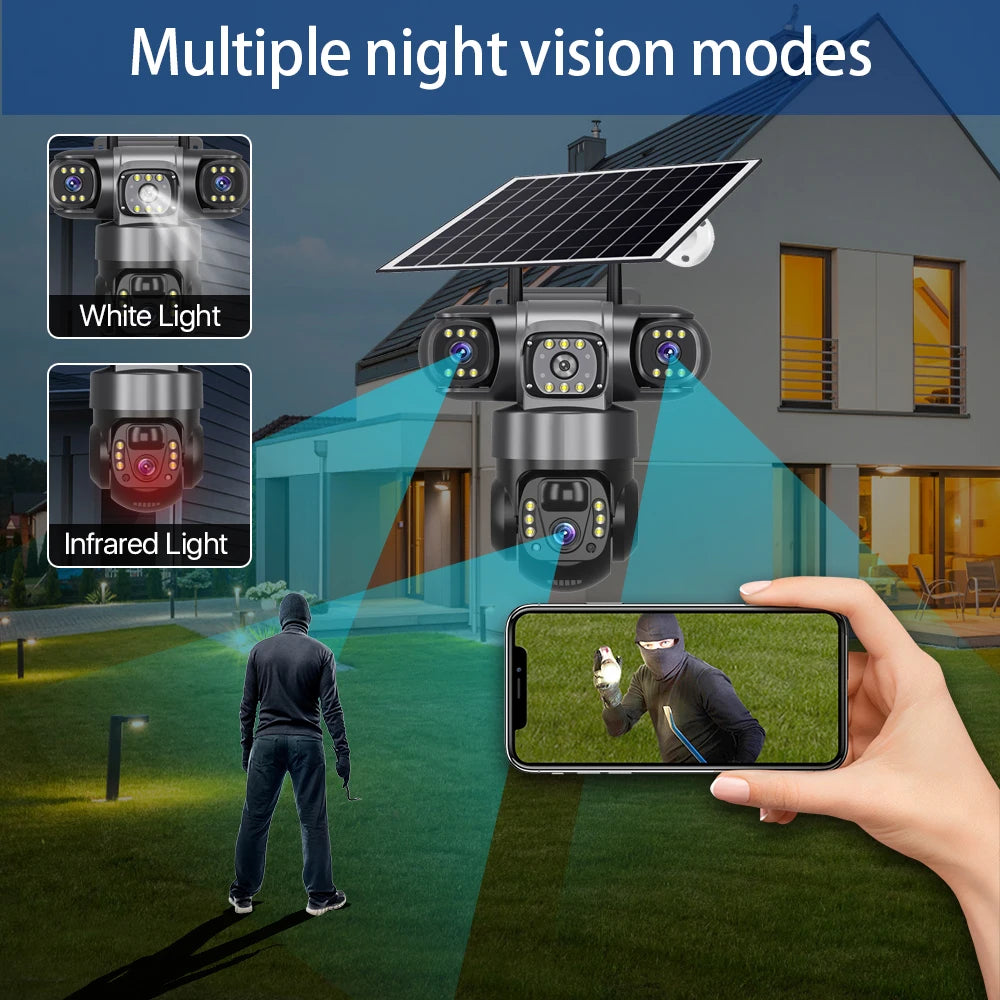 Solar 4G Security Camera
