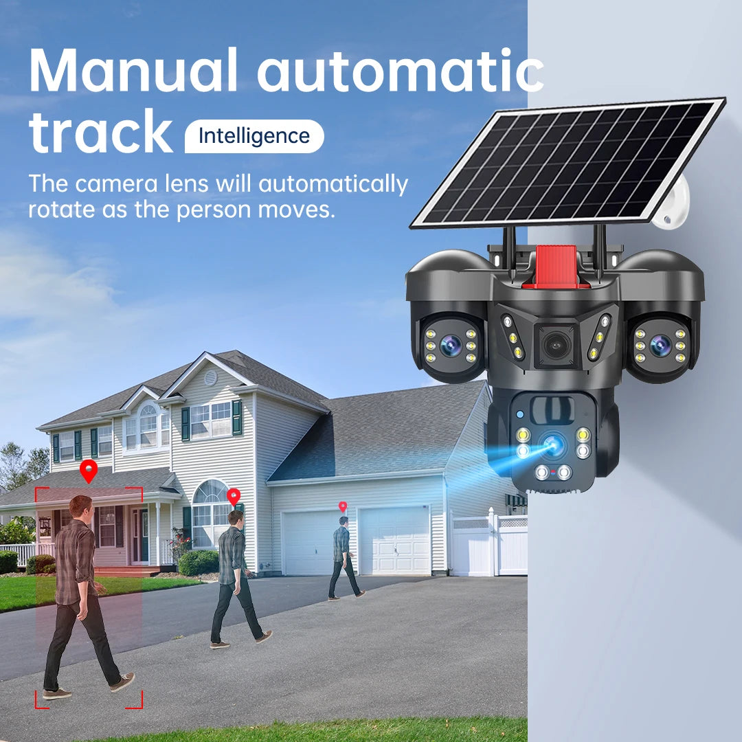 15MP 4G Solar Security Camera