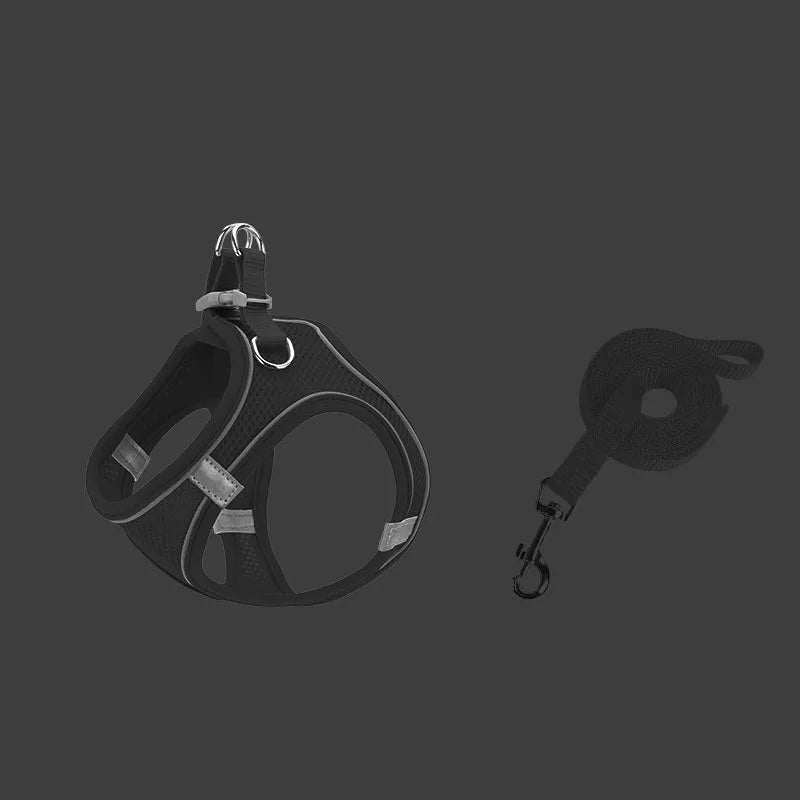 Escape-Proof Cat Harness - Adjustable Breathable Vest with Leash for Kittens - Deribla Store