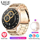LIGE 2025 Smart Watch Women Bluetooth Call Custom Dials Watches