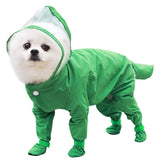 Pet Dog Raincoat - Waterproof Jumpsuit Overalls for Small Dogs & Puppies - Deribla Store