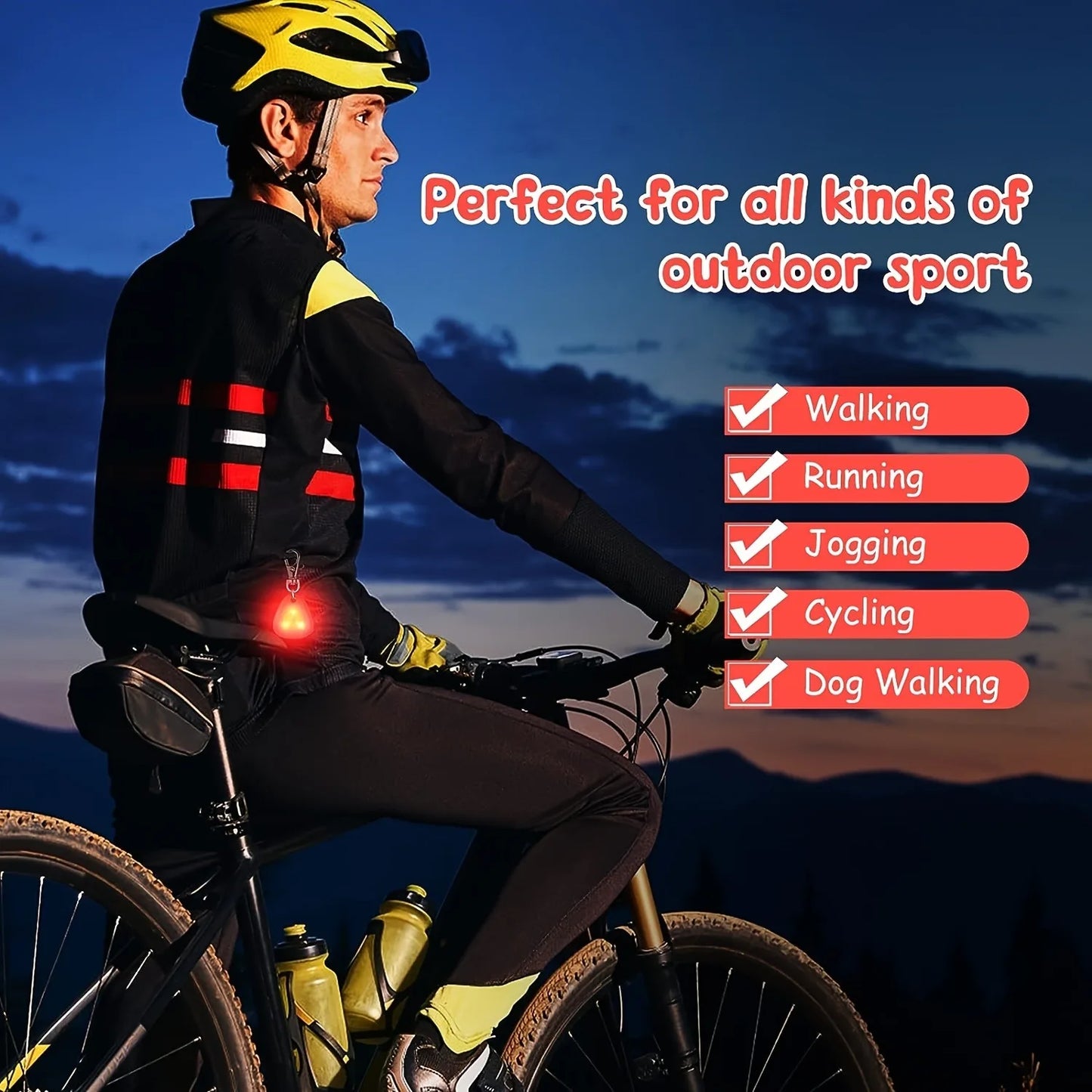 Night Walking Dog Luminous Pendant - LED Safety Light for Pet Collars (1-2 Pcs) - Deribla Store