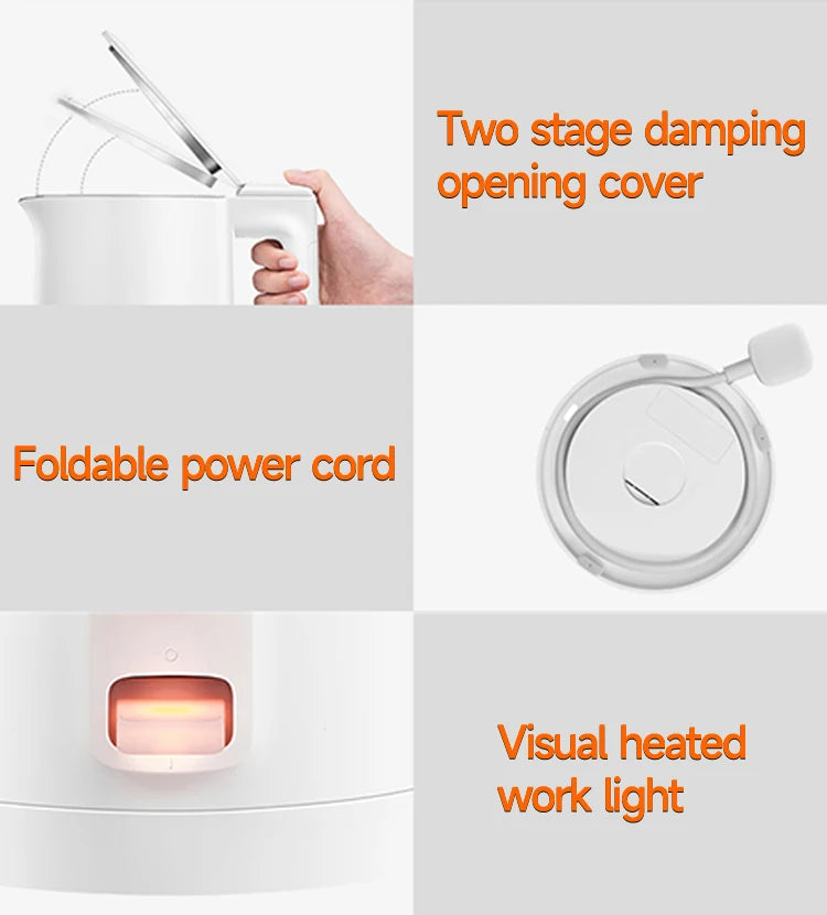 Xiaomi Electric Kettle N1 - 1500W 1.5L Double Layer with Fast Boil & Temperature Control - Deribla Store