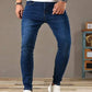 2025 Spring New Mens Slim Fit Classic Skinny Jeans Casual Street