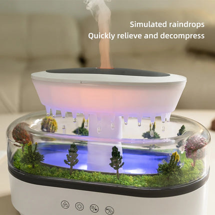 Raindrop Aroma Diffuser White Noise