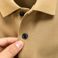 Men's 100% Cotton Polo Shirt Summer Fashion Casual Short