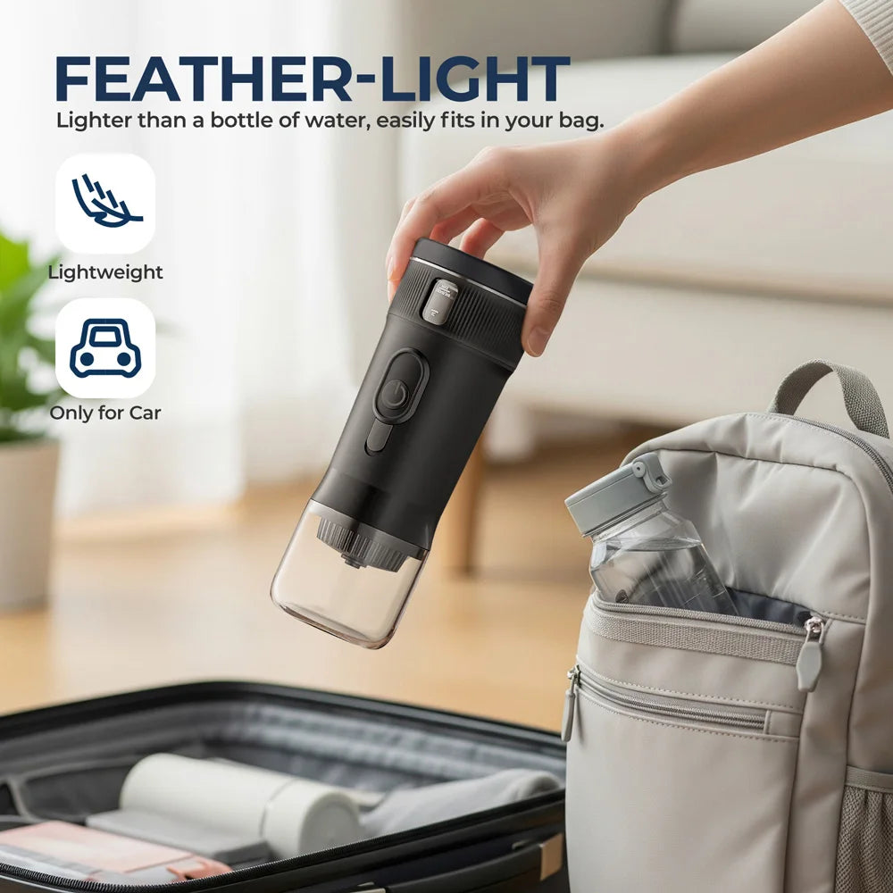 Portable Coffee Maker DC12V - Car Camping Travel Espresso - Deribla Store