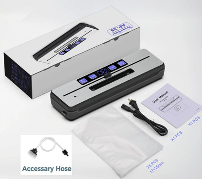 Vacuum Sealer Machine Pro Starter Kit - Built-in Cutter 5 Bags - Deribla Store