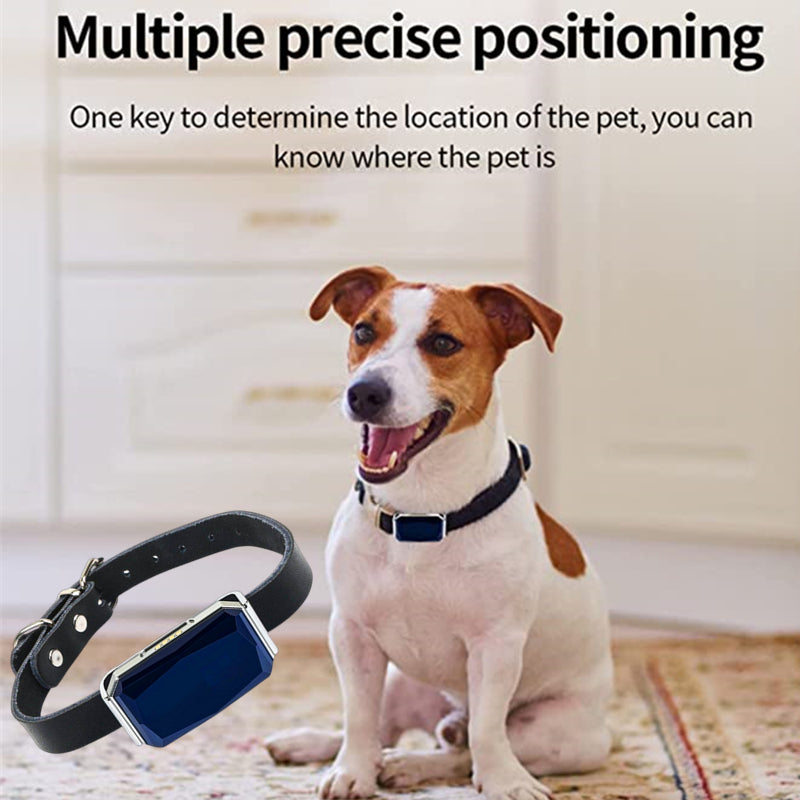 GPS Pet Collar Tracker - Waterproof Anti-Lost Locator with Long Standby & Footprint Tracking - Deribla Store