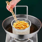 Stainless Steel Hot Pot Mesh Net Basket Hanging Noodle Strainer