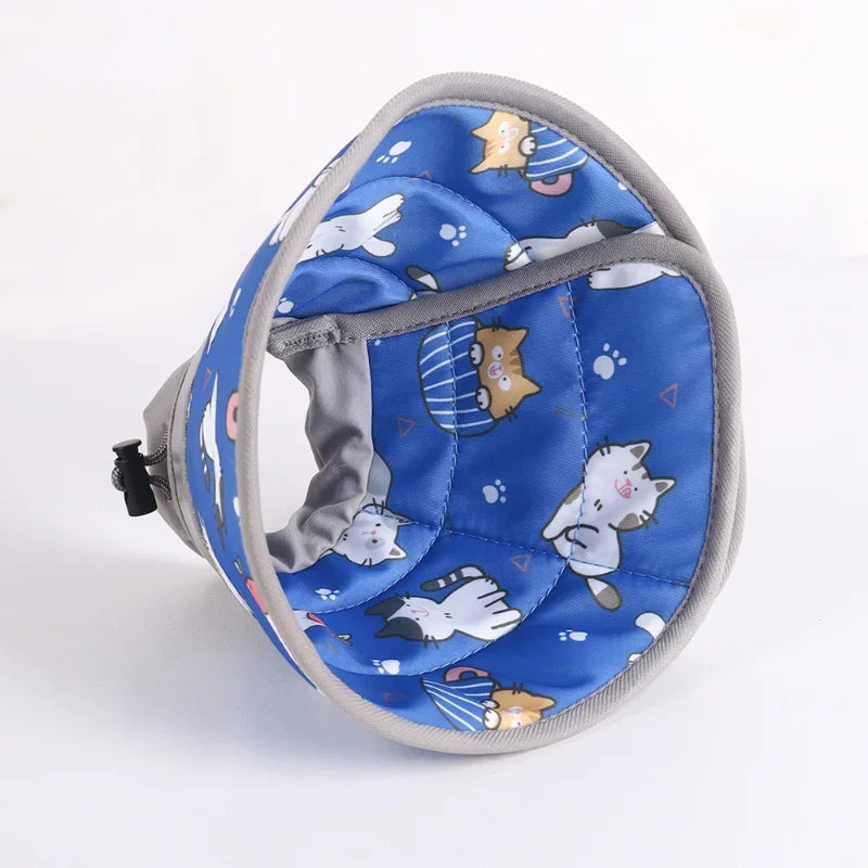 Pet Recovery Collar - Soft Elizabethan Cone for Cats & Dogs After Surgery - Deribla Store