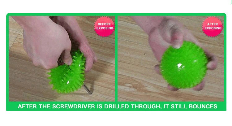 Pet Toy Ball - Sounding Tooth Cleaning Thorn Ball for Dogs & Cats - Deribla Store