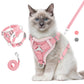 Cat Harness & Leash Set - Adjustable Reflective Vest for Walking - Deribla Store