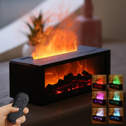 Flame Aroma Diffuser Remote Control 