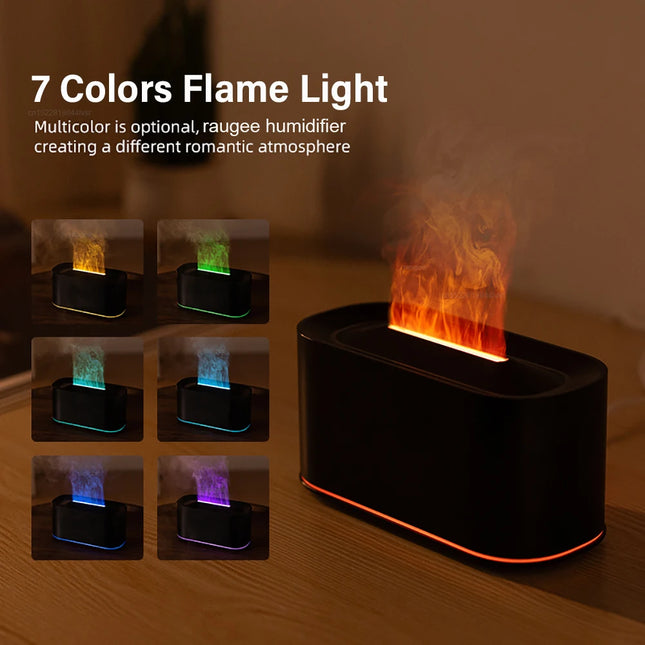 Flame Aroma Diffuser Essential Oil
