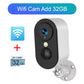 Battery Camera 2K WiFi Wireless - PIR Night Vision Spotlight