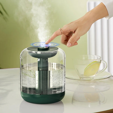 Large Capacity Humidifier Rechargeable 1L LED