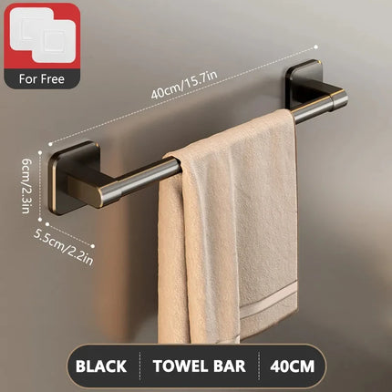 Suction Cup Towel Rack